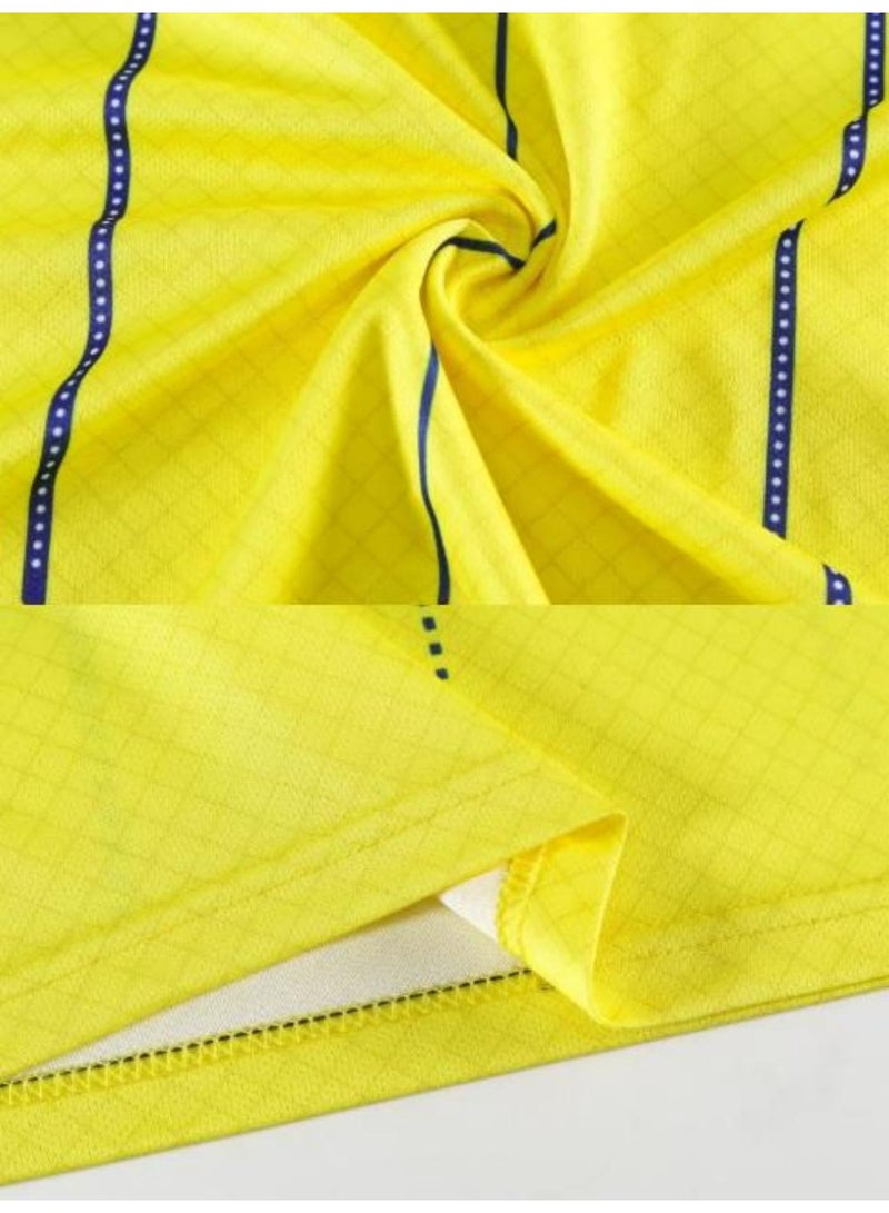 طقم قميص كرة القدم للأطفال، موسم 2025 الجديد، قميص كريستيانو رونالدو رقم #7، طقم قميص كرة القدم بطل العالم للأطفال والمراهقين، بدلات رياضية 28 ياردة - Image 3